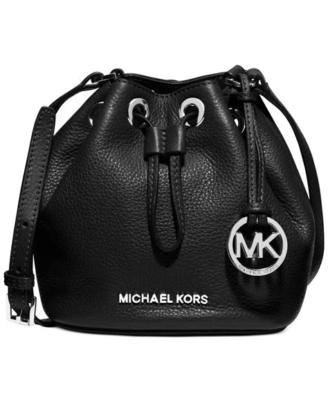 michael kors lookalike logo drawstring backpack purse